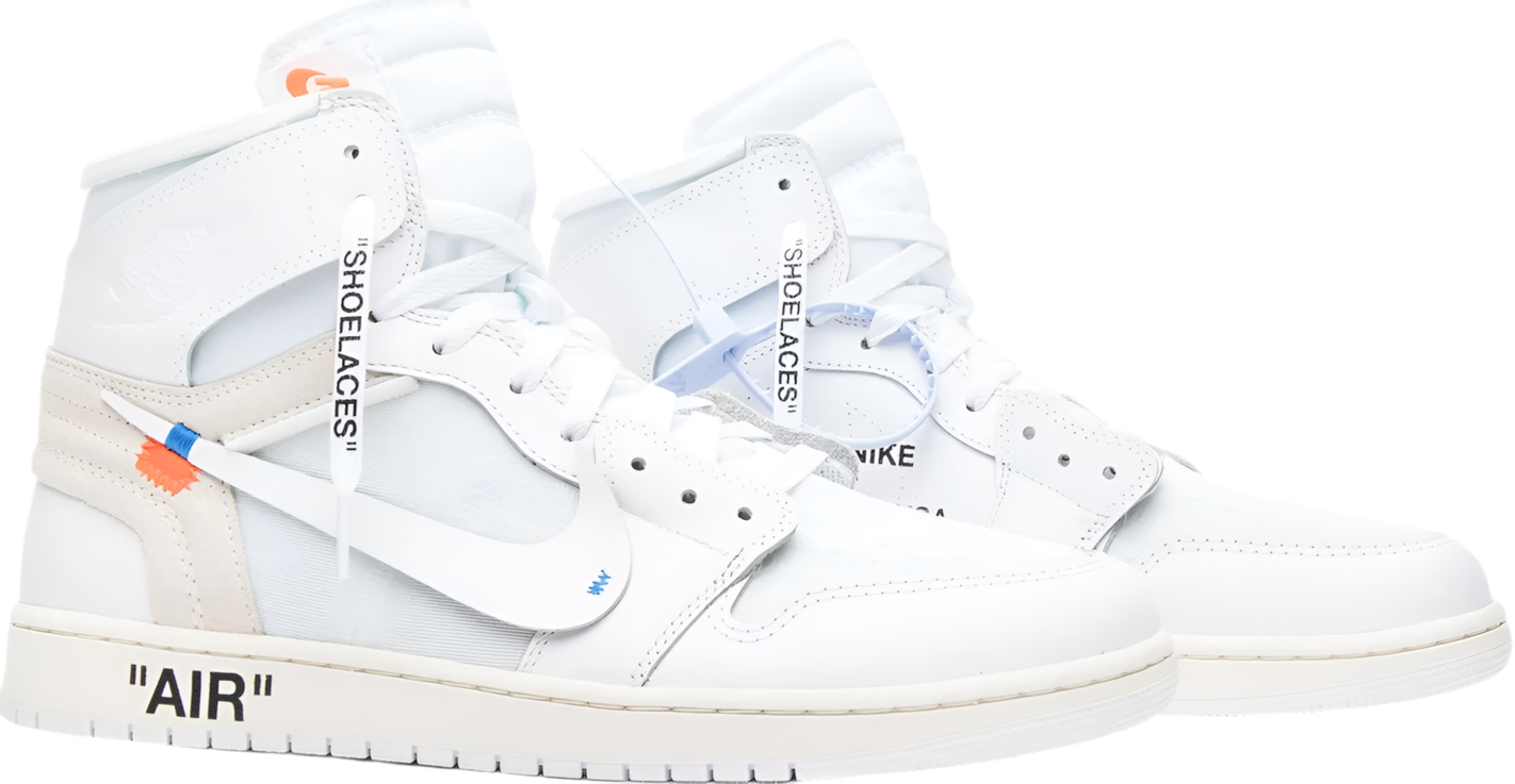 Off-White x Air Jordan 1 Retro High OG 'White' 2018