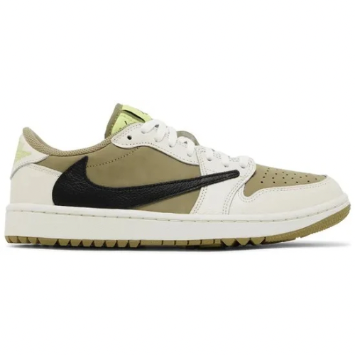 Travis Scott x Air Jordan 1 Low Golf 'Neutral Olive'