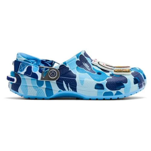 BAPE x Crocs Classic Clog 'ABC Camo - Blue'